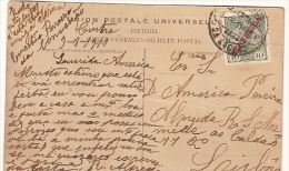 Portugal & Bilhete Postal,Sintra, Castelo Dos Mouros, Lisboa, 1911 (121) - Briefe U. Dokumente