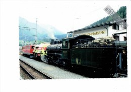 Suisse - KUBLIS - Gare TRAIN Locomotive CITERNE BBB électrique - 2013 - Küblis