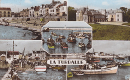 ¤¤   698 - LA TURBALLE - La Plage - Château De Louvergnac - La Jetée - Le Port     ¤¤ - La Turballe