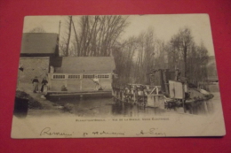 C P Blangy Sur Bresle Vue De La Bresle Usine Electrique - Blangy-sur-Bresle