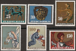 YUGOSLAVIA 1962 Yugoslav Art Set MNH - Ungebraucht