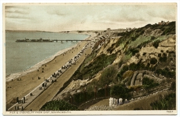 BOURNEMOUTH : PIER & UNDERCLIFF FROM EAST - Bournemouth (tot 1972)