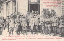 St Dié      88      Guerre Dans Les Vosges .Général Et Officiers De La 16 Eme Division De Réserve - Saint Die