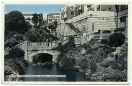 BOURNEMOUTH : BOURNE STREAM & PLEASURE GARDENS / ADDRESS - NEW ROMNEY, LITTLESTONE ON SEA - Bournemouth (until 1972)