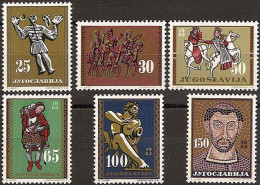 YUGOSLAVIA 1963 Yugoslav Art Set MNH - Ungebraucht