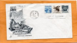 Canada 1953 FDC - 1952-1960