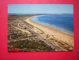 CPM   56  ERDEVEN  LA PLAGE ET LE CAMPING MUNICIPAL     VOYAGEE - Erdeven