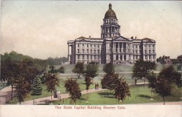 The State Capitol Building Denver Colorado - Denver