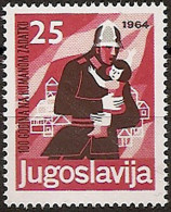 YUGOSLAVIA 1964 Centenary Of Voluntary Fire Brigade MNH - Unused Stamps