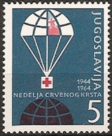 Yugoslavia 1964 Red Cross Surcharge MNH - Ungebraucht
