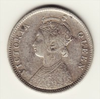 @Y@   British India 1/4 Rupee Victoria 1862 C ( 2782) - Indien