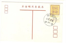 China & Post Card 1966 (2) - Briefe U. Dokumente