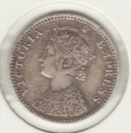 @Y@  British India 1/4 Rupee Victoria 1892 B ( 2778 ) - India