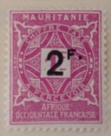 Mauritania MH* Yv Tax 25 - Altri & Non Classificati