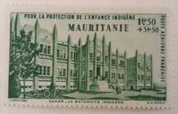 Mauritania MH* 1942 Yv PA9 - Andere & Zonder Classificatie