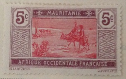 Mauritania MH* 1922 Sc 22 - Other & Unclassified