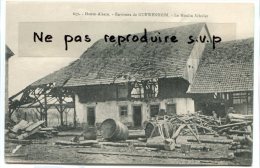 - 657 - Environs De GUEWENHEIM, Le Moulin Schuler En Ruine, 1914/18, Non écrite, Coins Impeccables TBE, Scans.. - Otros Municipios