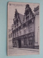 L'Hôtel De Gand Ghent à Ypres Te Ieper ( Thill ) Anno 1923 ( Zie Foto Voor Details ) ! - Ieper