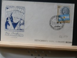 46/714  LETTRE  ARGENTINA - Expéditions Antarctiques