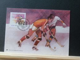 46/728  MAXI CARTE  PORTUGAL - Hockey (su Erba)