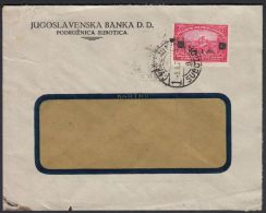 Yugoslavia 1924, Cover Subotica To  Zagreb W./postmark Subotica - Brieven En Documenten
