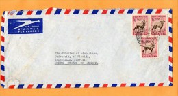South Africa Old Cover Mailed To USA - Storia Postale