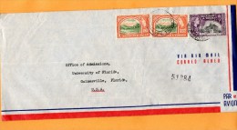 Trinidad & Tobago 1957 Cover Mailed To USA - Trinidad Y Tobago