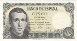 5 PTS. ESTADO ESPAÑOL 1951  SIN CIRCULAR - 5 Pesetas