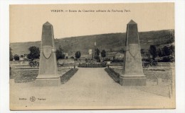 CP , MILITARIA , VERDUN , Entrée Du Cimetière Militaire Du Faubourg Pavé - Barracks