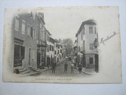 HASPARREN   , Carte Postale Militaire , 2 Scans - Hasparren