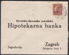 Yugoslavia 1924, Cover Belgrade To Zagreb W./ Postmark Belgrade - Briefe U. Dokumente