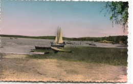 CPSM 40 LES LANDES PITTORESQUES VUE SUR LE LAC - Capbreton