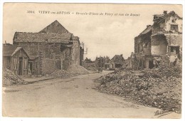 VITRY-en-ARTOIS   ---   Grande- Place  De Vitry Et Rue De Douai - Vitry En Artois