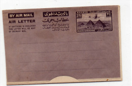 Egypte , Entier Postal , Pli Lettre En Tbe 2 Scans - Luchtpost