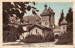 CPA - SAINT-CHEF (38) - Vieux Château De St-Chef - Saint-Chef