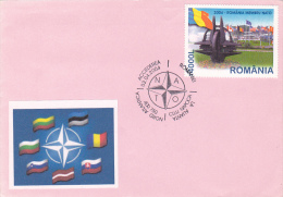 3503A   NATO - OTAN  VERY RARE COVERS 2004 ROMANIA - OTAN