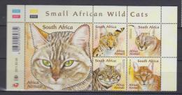 Afrique Du Sud YV ? N 2010 Petits Félins - Big Cats (cats Of Prey)