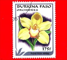 BURKINA FASO - Nuovo Oblit.- 1996 - Fiori - Orchidee - Cymbidium - 175 - Burkina Faso (1984-...)