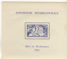 COLONIE     24 BLOCS - 1937 Exposition Internationale De Paris
