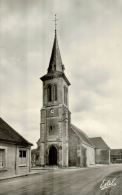 CPSM LA FRESNAYE SUR CHEDOUET  , L'église - La Fresnaye Sur Chédouet