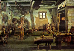 CPM LA FRESNAYE SUR CHEDOUET  , Atelier De Tourneur Sur Bois - La Fresnaye Sur Chédouet