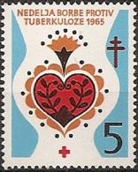 Yugoslavia 1965 Anti-tuberculosis Surcharge MNH - Neufs