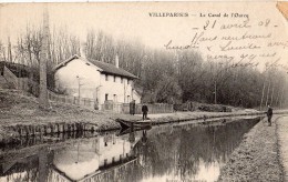 VILLEPARISIS LE CANAL DE L'OURCQ ANIMEE - Villeparisis