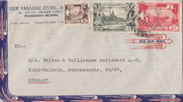 BIRMA  1962 COVER To GERMANY - Myanmar (Burma 1948-...)