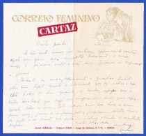 JORNAL "CARTAZ" - CORREIO FEMININO - LARGO DO CALHARIZ, 9 LISBOA - Portugal