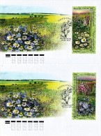 Russia - 2014 - Flora Of Russia - Medicinal Plants - FDC (first Day Cover) Set - FDC