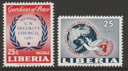 1961. Membership Of U.N. Security Council. MNH (**) - Liberia