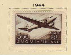 Finlande (1944-63)  -  Poste Aérienne  Neufs**/* - Nuevos