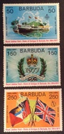 Barbuda MNH** 1977 Sc 302/304 - Barbuda (...-1981)