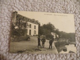 A235. CPA. 29. LE POULDU. Environs De Quimperlé.   Beau Plan Animé. Non écrite - Le Pouldu